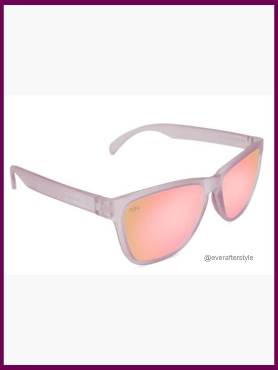 Lightweight Polarized Sunglasses with Rubberized Nosepads main image 5
